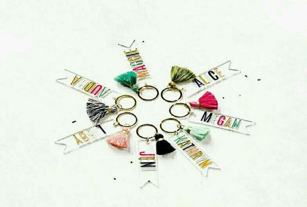 foreign trade fashion customization personalized acrylic keychain monogram plastic key ring printed name tassel pendant2889186, Silver
foreign trade fashion customization personalized acrylic keychain monogram plastic key ring printed name tassel pendant2889186, Silver