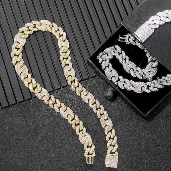 fashion hip hop rapper jewelry 15mm cuban chain s925 silver moissanite chain necklace
fashion hip hop rapper jewelry 15mm cuban chain s925 silver moissanite chain necklace