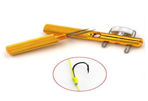 aluminum alloy fishing hook knotting tool tie hook loop making device hooks decoupling remover carp fishing accessories tool4732024
aluminum alloy fishing hook knotting tool tie hook loop making device hooks decoupling remover carp fishing accessories tool4732024