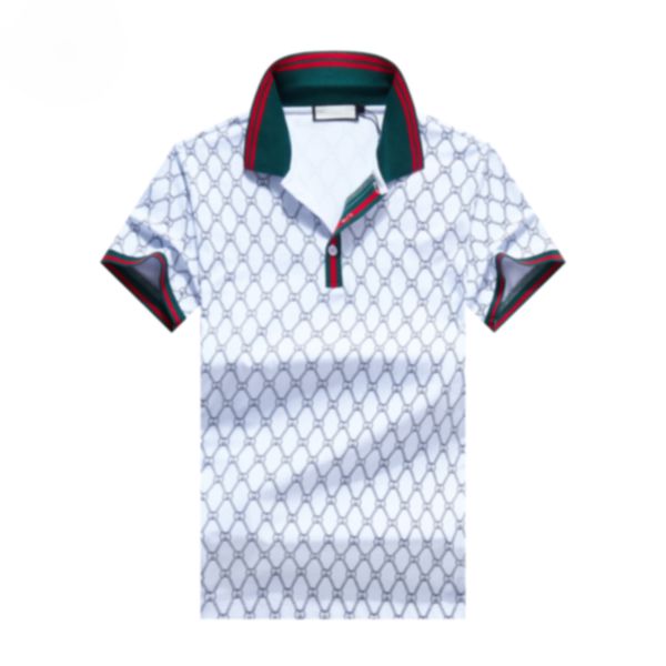 summer polo men shirt designer cotton polo clothes letter print fashion casual hip hop high street mens polos shirts, White;black
summer polo men shirt designer cotton polo clothes letter print fashion casual hip hop high street mens polos shirts, White;black