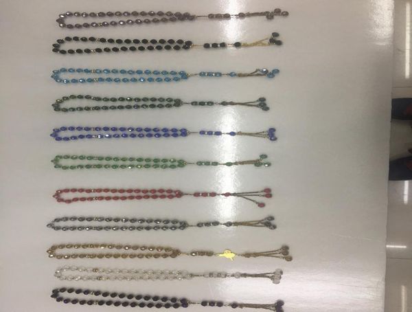 good quality new design rosary prayer crystal beads for muslim prayer 8mmx33pcs3390559, Black
good quality new design rosary prayer crystal beads for muslim prayer 8mmx33pcs3390559, Black