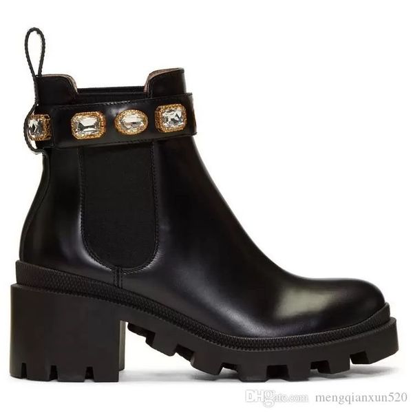 fashion short boots 100% cowhide belt buckle metal women shoes classic thick heels leather designer shoe high heeled diamond lady boot large, Black
fashion short boots 100% cowhide belt buckle metal women shoes classic thick heels leather designer shoe high heeled diamond lady boot large, Black