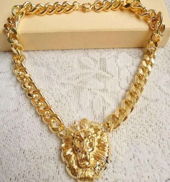 fashion new chunky unique gold plating link animal jewelry lion head choker necklace7851439, Golden;silver
fashion new chunky unique gold plating link animal jewelry lion head choker necklace7851439, Golden;silver