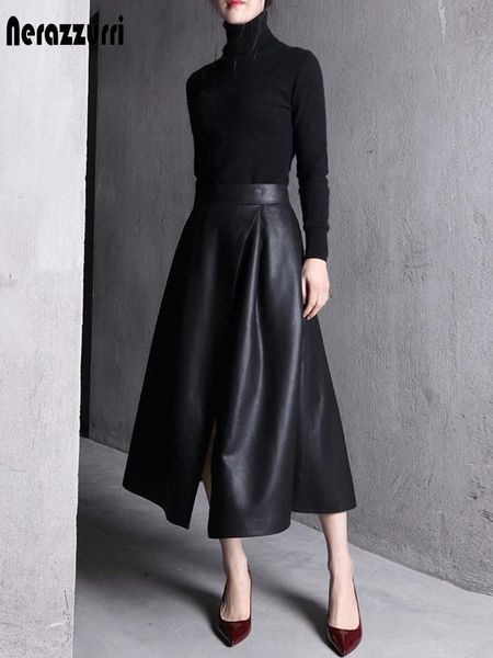 dresses nerazzurri autumn korean midi leather skirt women ladies long skirts for women spring summer 2021 women korean fashion, Black;gray
dresses nerazzurri autumn korean midi leather skirt women ladies long skirts for women spring summer 2021 women korean fashion, Black;gray