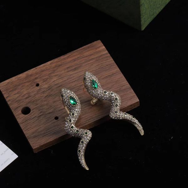 european and american retro snake earrings female earrings. valentine's day wedding party bride gift designer jewelry, Golden;silver
european and american retro snake earrings female earrings. valentine's day wedding party bride gift designer jewelry, Golden;silver