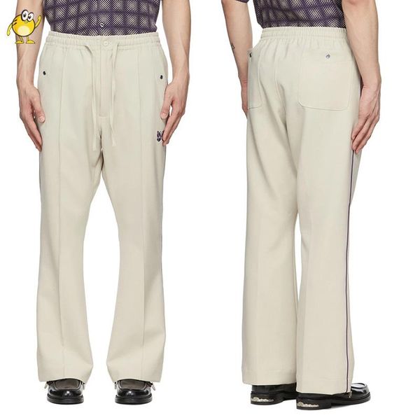 pants fashion men women awge needles pants purple striped butterfly embroidery 1:1spring autumn casual trousers unisex, Black
pants fashion men women awge needles pants purple striped butterfly embroidery 1:1spring autumn casual trousers unisex, Black