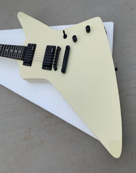 custom james signature cream white explorer electric guitar eet fuk fingerboard inlay black hardware1331321
custom james signature cream white explorer electric guitar eet fuk fingerboard inlay black hardware1331321