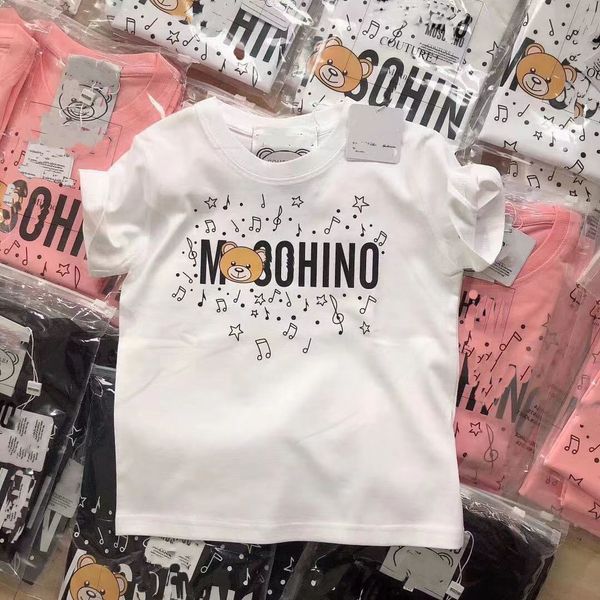 Kids Summer T-shirts Designer Tees Boys Girls Fashion Bear Letters Mosaic Printed Tops Children Casual Trendy Tshirts more Colors Luxury tops high quality AAA, #1
Kids Summer T-shirts Designer Tees Boys Girls Fashion Bear Letters Mosaic Printed Tops Children Casual Trendy Tshirts more Colors Luxury tops high quality AAA, #1
