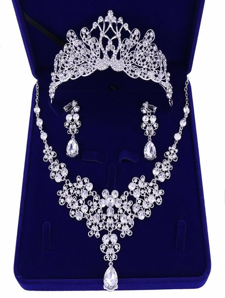 luxury cubic zirconia tiara and necklace earring for women wedding jewelry set for bride zircon crowns jewelry bridal accessories3100415, White
luxury cubic zirconia tiara and necklace earring for women wedding jewelry set for bride zircon crowns jewelry bridal accessories3100415, White