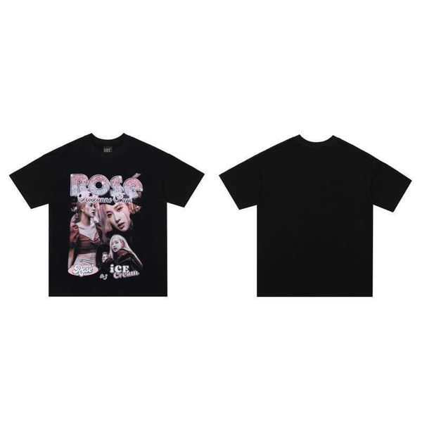park choi ying women's troupe printed loose oversize fashion brand hip hop short sleeve t-shirt, White;black
park choi ying women's troupe printed loose oversize fashion brand hip hop short sleeve t-shirt, White;black
