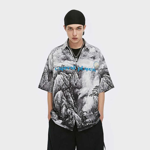 digital wholesale men printing shirt loose mountain landscape for men hip hop casual shirts for men ytn, White;black
digital wholesale men printing shirt loose mountain landscape for men hip hop casual shirts for men ytn, White;black