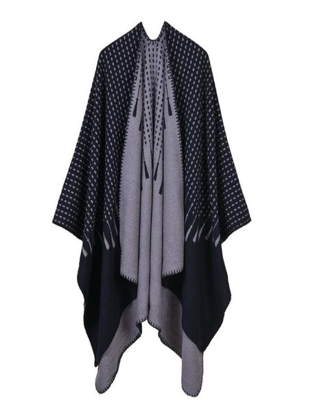 elegant cashmere imitation women long poncho warm winter scarfs ladies square jacquard shawl fall capes scarves8355550, Blue;gray
elegant cashmere imitation women long poncho warm winter scarfs ladies square jacquard shawl fall capes scarves8355550, Blue;gray