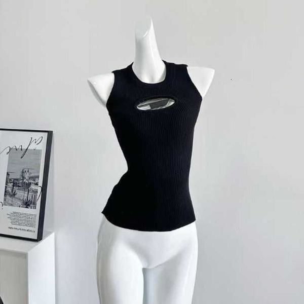 cropped knit tank designer diesel t-shirt hollow out tee womens knits women sleeveless yoga summer tees vests 2rseb, White
cropped knit tank designer diesel t-shirt hollow out tee womens knits women sleeveless yoga summer tees vests 2rseb, White