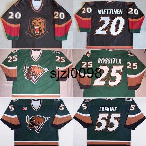 sj98 custom utah grizzlies 55 john erskine 20 antti miettinen 25 kyle rossiter mens womens youth 100% embroidery custom ice hockey jerseys, Black
sj98 custom utah grizzlies 55 john erskine 20 antti miettinen 25 kyle rossiter mens womens youth 100% embroidery custom ice hockey jerseys, Black