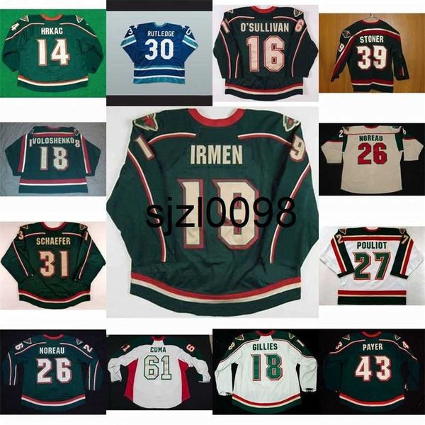 sj98 houston aeros 14 tony hrkac 16 patrick osullivan 26 maxim noreau 19 danny irmen 31 schaefer colton gillies roman voloshenko hockey jers, Black
sj98 houston aeros 14 tony hrkac 16 patrick osullivan 26 maxim noreau 19 danny irmen 31 schaefer colton gillies roman voloshenko hockey jers, Black