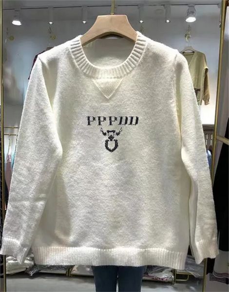 designer women sweaters jumper embroidery print sweater knitted classic knitwear autumn winter pullovers jumpers sweatshirts coats, White;black
designer women sweaters jumper embroidery print sweater knitted classic knitwear autumn winter pullovers jumpers sweatshirts coats, White;black