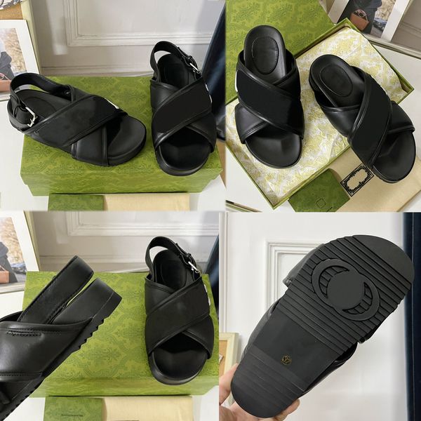 mens womens sandal black white leather 7386 rubber sole flat sandal platform sandals designer sandals upper with signature logo holiday beac
mens womens sandal black white leather 7386 rubber sole flat sandal platform sandals designer sandals upper with signature logo holiday beac