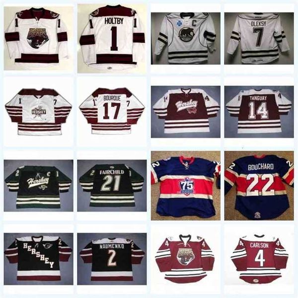 c2604 c202 ahl hershey bears 1 brayden holtby 22 francois bouchard 75th 2 nick naumenko 17 chris bourque hokcey jersey avalanche capitals bu, Black
c2604 c202 ahl hershey bears 1 brayden holtby 22 francois bouchard 75th 2 nick naumenko 17 chris bourque hokcey jersey avalanche capitals bu, Black