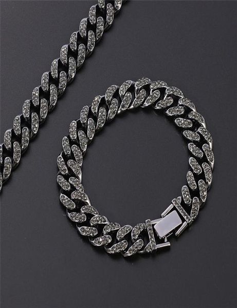 13mm hip hop miami curb cuban chain bracelets black iced out rhinestones bracelet male cz bling dj rapper men jewelry whole ch4722091, Golden;silver
13mm hip hop miami curb cuban chain bracelets black iced out rhinestones bracelet male cz bling dj rapper men jewelry whole ch4722091, Golden;silver