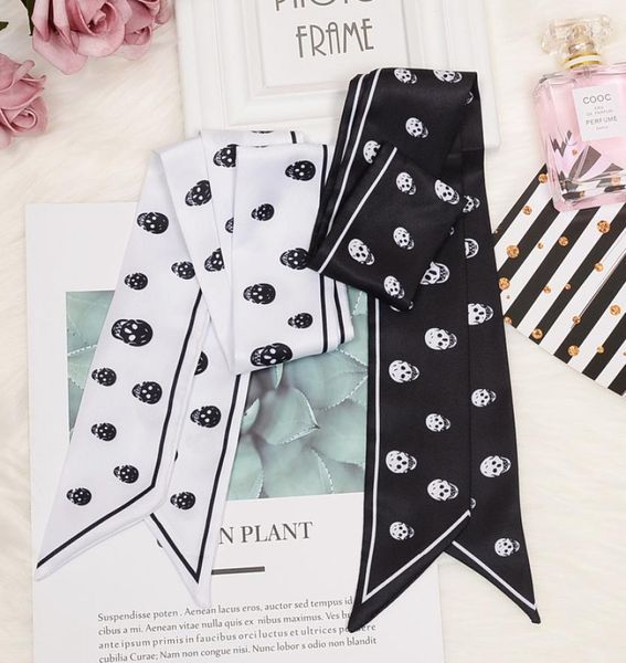 summer fashion element skull head printing silk scarf narrow tie bag handle small ribbon scarf6234799, Blue;gray
summer fashion element skull head printing silk scarf narrow tie bag handle small ribbon scarf6234799, Blue;gray