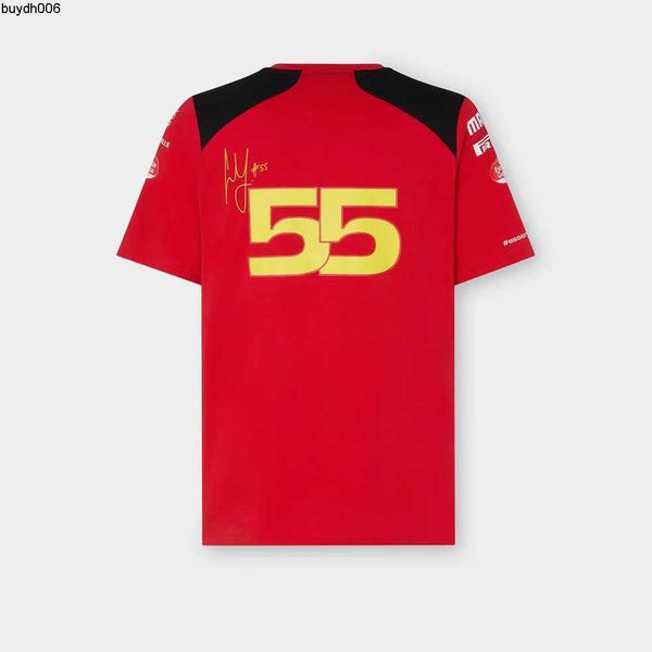 i8sy 2023 summer men's short sleeve t shirt t-shirts f1 racing team new suit formula one spain sains 55 round neck bicycle biking suit, White;black
i8sy 2023 summer men's short sleeve t shirt t-shirts f1 racing team new suit formula one spain sains 55 round neck bicycle biking suit, White;black