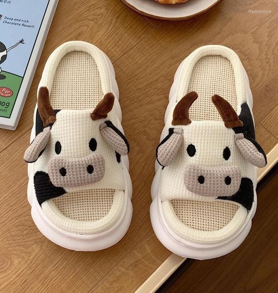 slippers men linen cartoon milk cow thick soft nonslip sole home indoor bedroom lovers couples shoes cute funny slides6644342, Black
slippers men linen cartoon milk cow thick soft nonslip sole home indoor bedroom lovers couples shoes cute funny slides6644342, Black