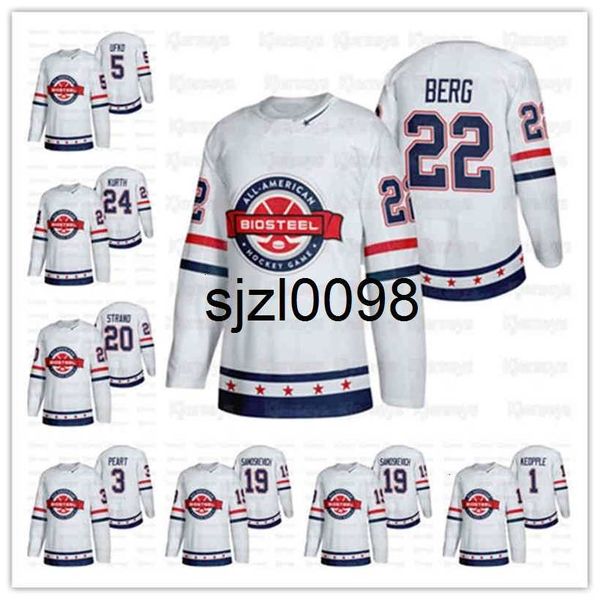 sj98 ceocustomized usa team white 2021 biosteel all-american game hockey jersey remington keopple daniel laatsch jack peart cooper wylie rya, Black
sj98 ceocustomized usa team white 2021 biosteel all-american game hockey jersey remington keopple daniel laatsch jack peart cooper wylie rya, Black