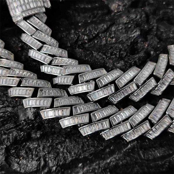 iced out real gold plating hip hop brass with single row t shape zircon 21mm chunky cuban chain bracelet for men, Silver
iced out real gold plating hip hop brass with single row t shape zircon 21mm chunky cuban chain bracelet for men, Silver