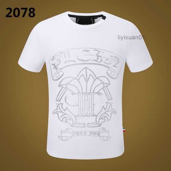 phillip plain men designer pp skull diamond shirt short sleeve dollar brown bear brand tee o-neck skulls tshirt tees pp2079 5 gyb0, White;black
phillip plain men designer pp skull diamond shirt short sleeve dollar brown bear brand tee o-neck skulls tshirt tees pp2079 5 gyb0, White;black