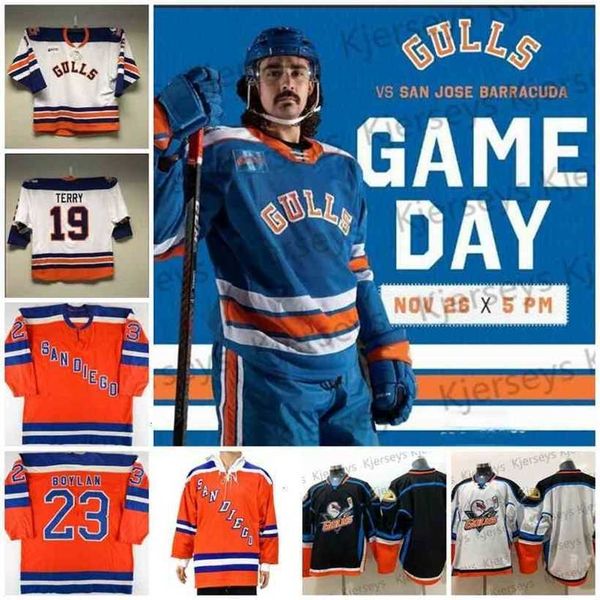 c2604 san diego gulls third hockey jersey dean boylan terry megna thomas wideman stolarz carrick comtois oleksy wagner ritchie sorensen jers, Black
c2604 san diego gulls third hockey jersey dean boylan terry megna thomas wideman stolarz carrick comtois oleksy wagner ritchie sorensen jers, Black