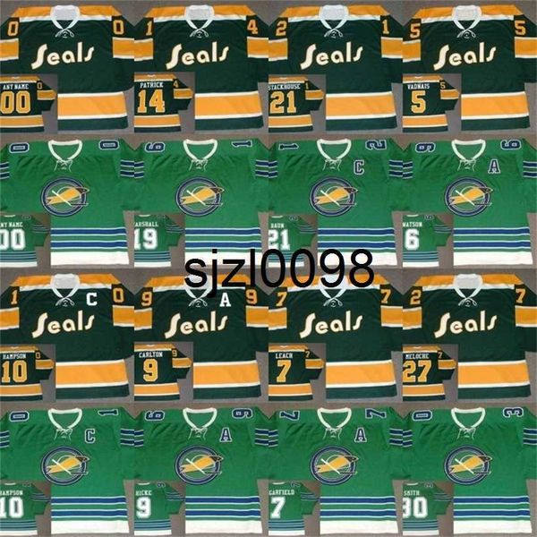 sj98 o seals retro jersey 10 ted hampson 14 craig patrick 19 bert marshall 21 bobby baun ron stackhouse 30 gary smith 27 gilles meloche, Black
sj98 o seals retro jersey 10 ted hampson 14 craig patrick 19 bert marshall 21 bobby baun ron stackhouse 30 gary smith 27 gilles meloche, Black