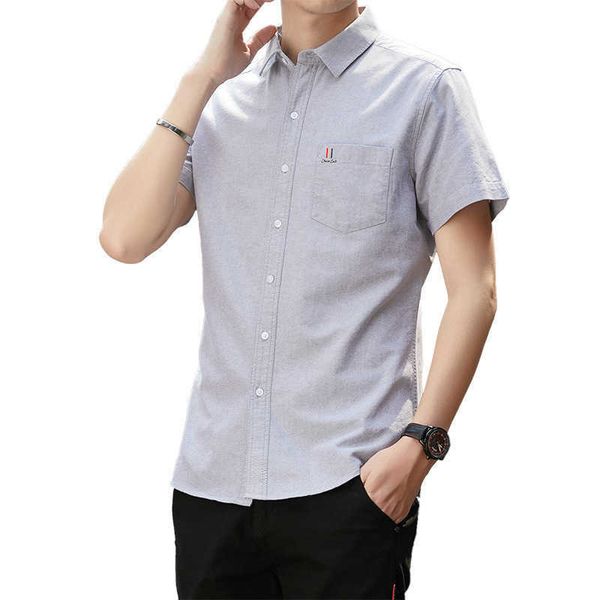new men's shortsleeved shirt korean style casual shirt men's youth clothes oxford woven men's ly, White;black
new men's shortsleeved shirt korean style casual shirt men's youth clothes oxford woven men's ly, White;black