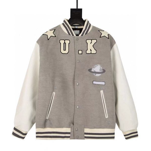 2023 men designer coat jacket baseball star 1865 emboss letter leather sleeve long sleeve women gray s-xl, Black;brown
2023 men designer coat jacket baseball star 1865 emboss letter leather sleeve long sleeve women gray s-xl, Black;brown