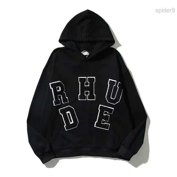 men's rhude hoodies monogrammed washcloth embroidered american high street blouse for men and women ttyp, Black
men's rhude hoodies monogrammed washcloth embroidered american high street blouse for men and women ttyp, Black