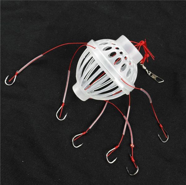 fishing tackle sea box hook monsters with six strong carbon steel plastics carp spherical explosion hooks tool6456922
fishing tackle sea box hook monsters with six strong carbon steel plastics carp spherical explosion hooks tool6456922