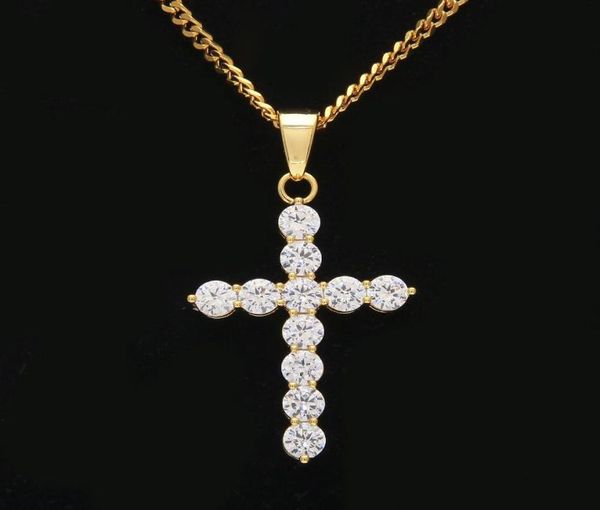new hip hop silver plated necklace jewelry women wedding fashion cross cz cubic zircon stone pendant necklace1132139
new hip hop silver plated necklace jewelry women wedding fashion cross cz cubic zircon stone pendant necklace1132139