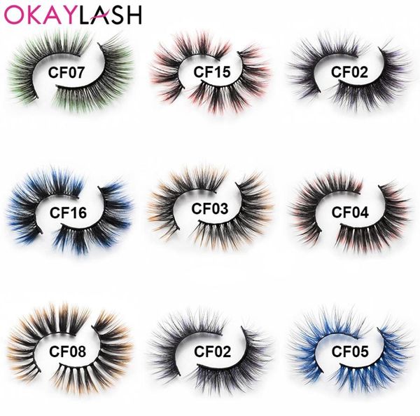 3d natural faux mink fake colored eyelashes soft synthetic halloween party false color eye lashes costume makeup4405434
3d natural faux mink fake colored eyelashes soft synthetic halloween party false color eye lashes costume makeup4405434