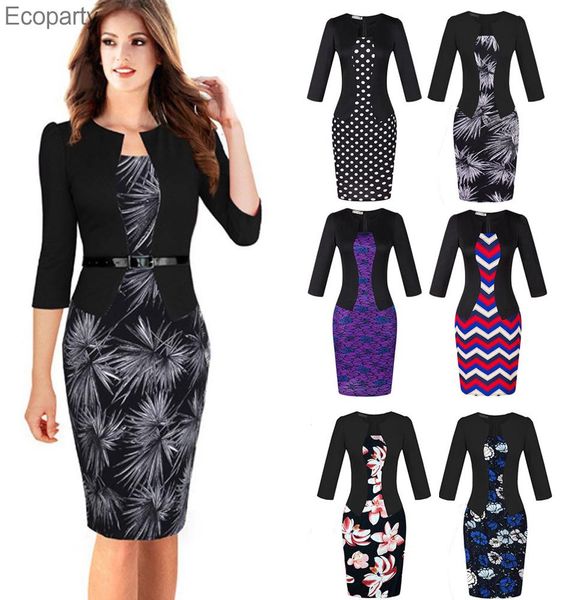 dresses women elegant fake two profession dress female floral print 3/4 sleeve bodycon dresses fake two jacket ol hip pack pencil dress, Black;gray
dresses women elegant fake two profession dress female floral print 3/4 sleeve bodycon dresses fake two jacket ol hip pack pencil dress, Black;gray