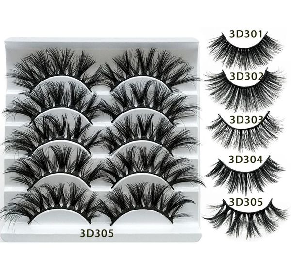 5 pairs 3d mink lashes bulk faux thick natural eyelashes makeup handmade full strip false eyelashes1982983
5 pairs 3d mink lashes bulk faux thick natural eyelashes makeup handmade full strip false eyelashes1982983