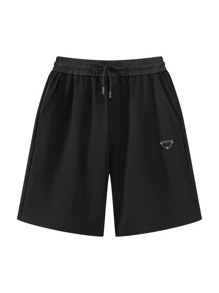 men's designer tracksuit shorts high edition luxury fashion p summer thin triangle iron label casual slim fit men's and women', White;black
men's designer tracksuit shorts high edition luxury fashion p summer thin triangle iron label casual slim fit men's and women', White;black