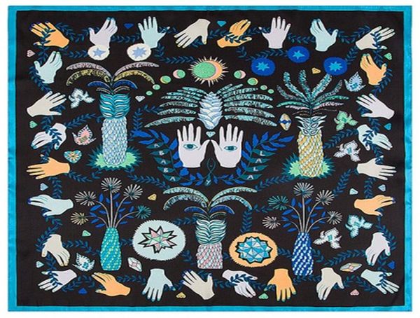 twill silk scarf women square fashion printing neckerchief foulard samll bandana office lady silk scarves kerchief 60cm60cm6535370, Blue;gray
twill silk scarf women square fashion printing neckerchief foulard samll bandana office lady silk scarves kerchief 60cm60cm6535370, Blue;gray