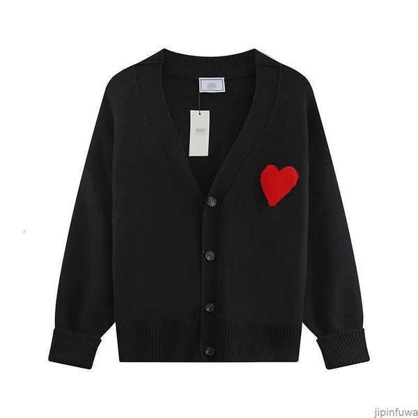 amis paris france fashion men's sweater amies de coeur knitted love jacquard cardigan for men and women ewco, White;black
amis paris france fashion men's sweater amies de coeur knitted love jacquard cardigan for men and women ewco, White;black