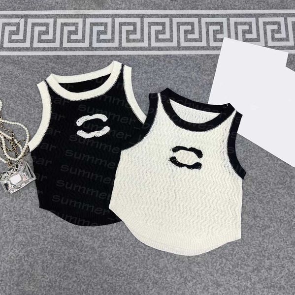 crew neck knits tee women knitted vest crop summer breathable vests t shirt23ess, White
crew neck knits tee women knitted vest crop summer breathable vests t shirt23ess, White