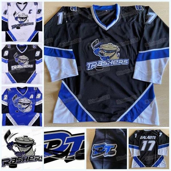 c2604 mitness brent gretzky danbury trashers 2004-05 jersey mike bayrack galante brad wingfield jon mirasty scott stirling bren dan mccartin, Black
c2604 mitness brent gretzky danbury trashers 2004-05 jersey mike bayrack galante brad wingfield jon mirasty scott stirling bren dan mccartin, Black