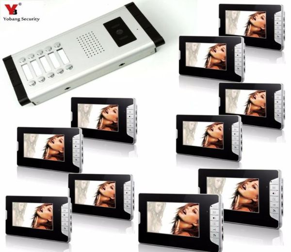 yobang security wired 7quotvideo door phone video door entry system intercom doorbell home security 10 units apartment intercom 4399797
yobang security wired 7quotvideo door phone video door entry system intercom doorbell home security 10 units apartment intercom 4399797
