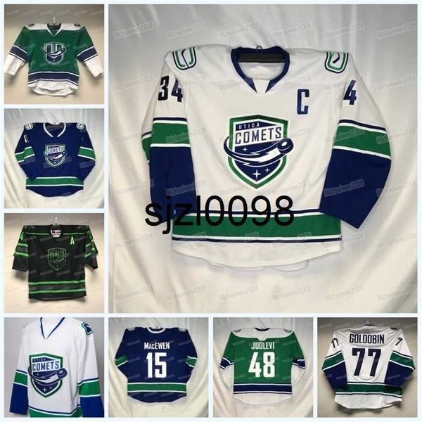 sj98 utica comets hockey jersey ahl custom women youth ryan schmelzer aarne talvitie nolan foote alexander holtz a.j. greer, Black
sj98 utica comets hockey jersey ahl custom women youth ryan schmelzer aarne talvitie nolan foote alexander holtz a.j. greer, Black