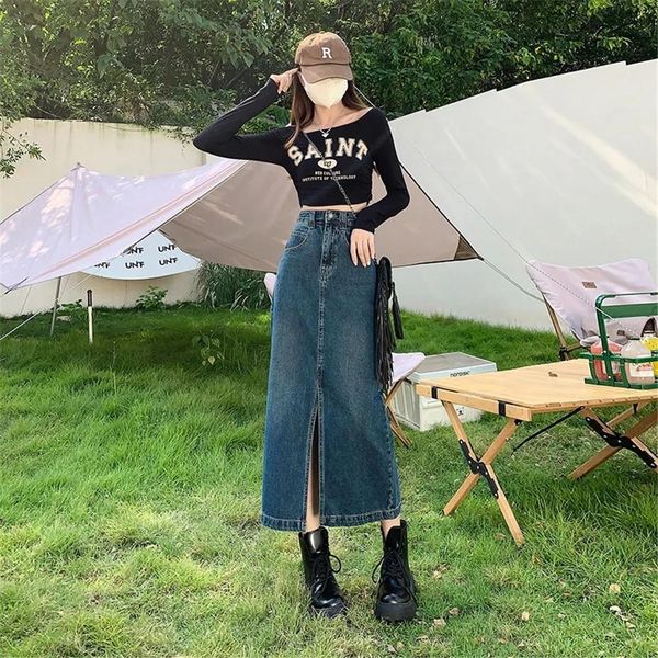 dresses y2k summer women's denim wrap skirts 2023 new vintage front split high wasit long jeans skirts female straight pencil skirts, Black;gray
dresses y2k summer women's denim wrap skirts 2023 new vintage front split high wasit long jeans skirts female straight pencil skirts, Black;gray