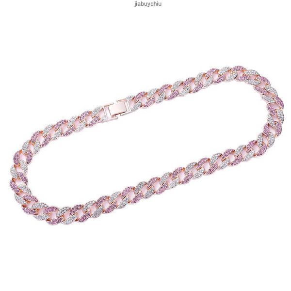 15mm rhinestone cuban link chain necklace full iced out hip hop jewelry colorful chains, Silver
15mm rhinestone cuban link chain necklace full iced out hip hop jewelry colorful chains, Silver