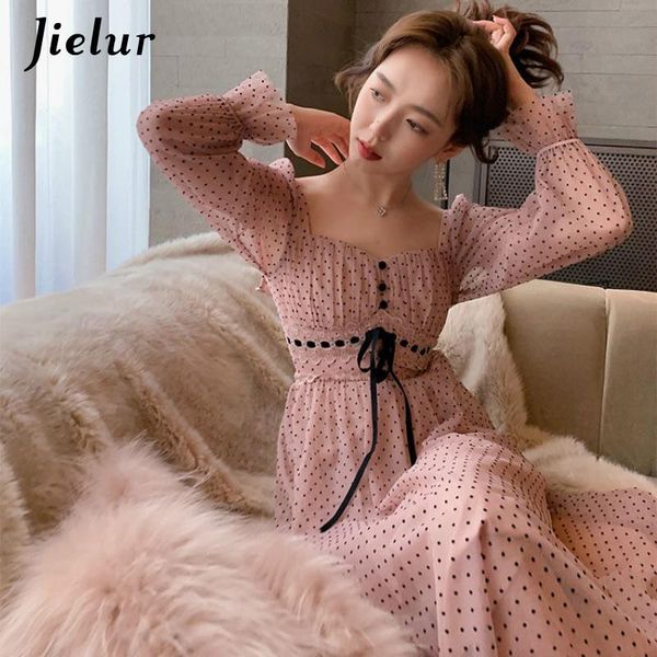 dresses jielur french vintage midi dress women puffer sleeve square collor office elegant dress female spring one piece dress, Black;gray
dresses jielur french vintage midi dress women puffer sleeve square collor office elegant dress female spring one piece dress, Black;gray
