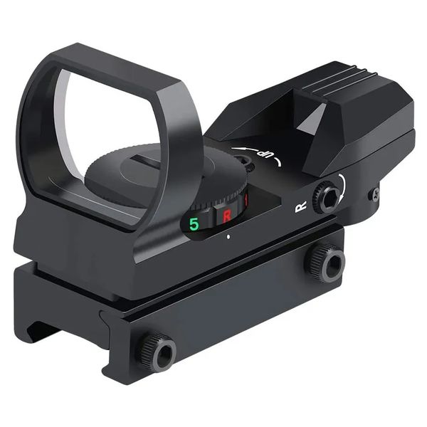 tactical riflescope hunting optics red green projected dot sight reflex 4 reticle scope collimator sight for 11mm/20mm rail- black
tactical riflescope hunting optics red green projected dot sight reflex 4 reticle scope collimator sight for 11mm/20mm rail- black